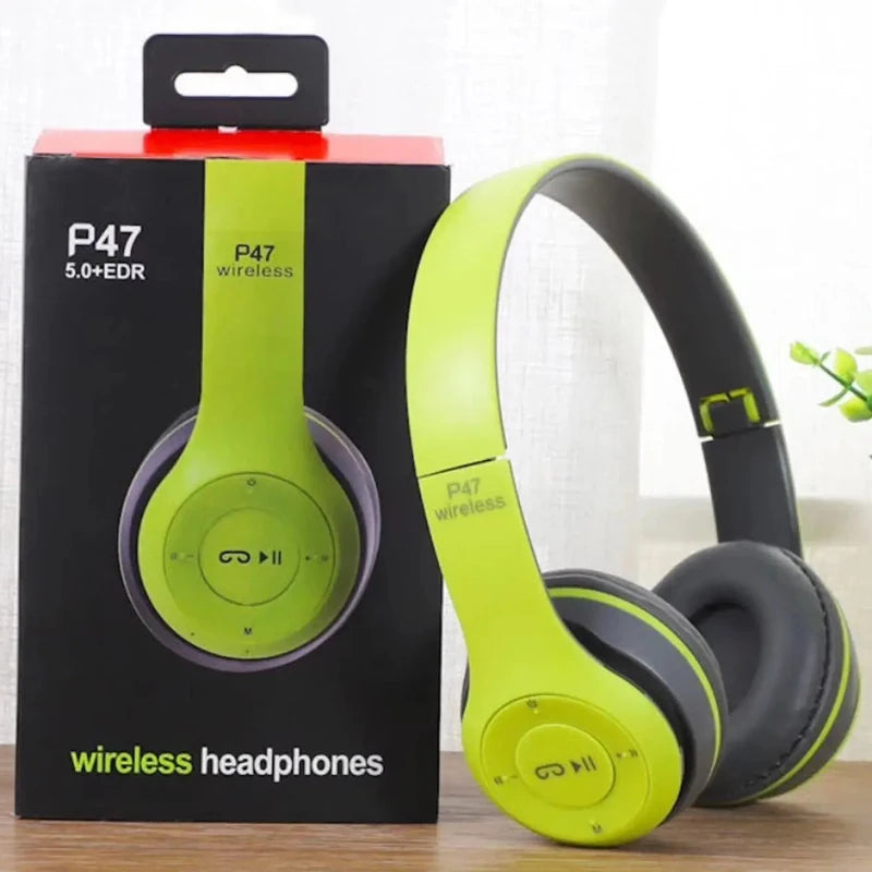 Wireless Headphones ,Headphone Earphone P47 headset Bluetooth