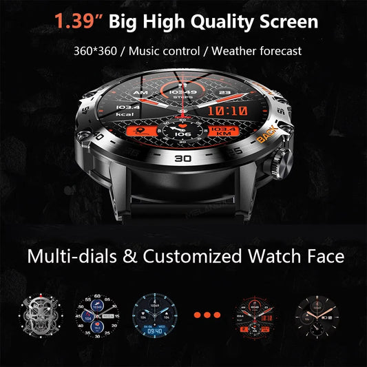 MEVADEN Steel 1.39 Smart Watch