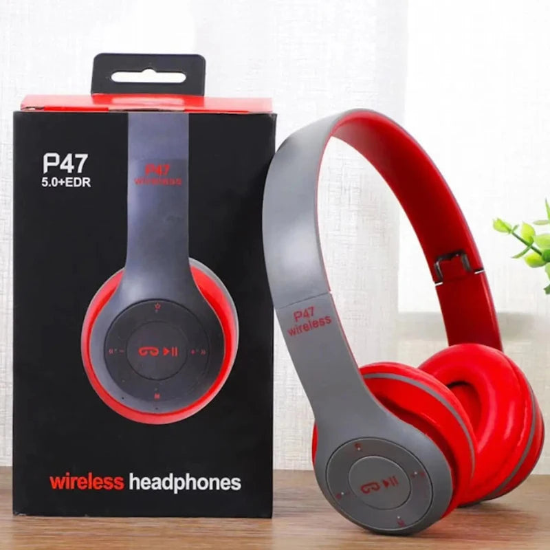 Wireless Headphones ,Headphone Earphone P47 headset Bluetooth